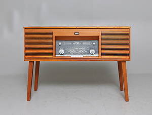 RADIOMÖBEL samt STENKAKOR, Centrum, AB Gylling co, Stockholm, 195060-tal.