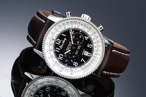 Breitling Navitimer Montbrillant. Special edition herrechronograf i stål, 2000erne