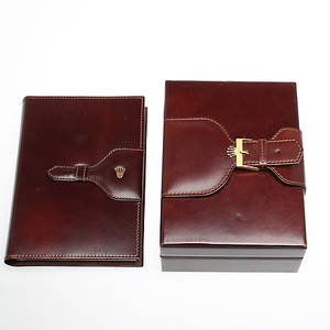 ASK KALENDER, i läder, Rolex, 70-tal.