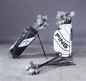 Ping, Callaway bags samt Mirage links2links driverejern 80