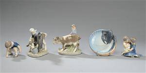 Royal Copenhagen og Bing Grøndahl. Samling figurer m.m 5