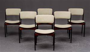Erik Buch. Seks stole af teak 6