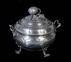 Terrin, Andreas Östmann, Stettin, tenn, rokoko, 1700-talets andra hälft