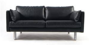 Erik Jørgensen. Fritstående to-personers sofa, model EJ 220.