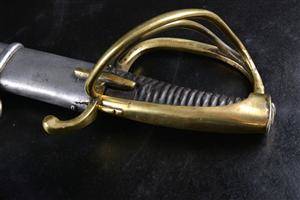 Svensk sabel modell 1814 för tungt kavalleri