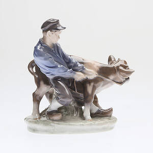 FIGURIN, porslin, Kunglig Dansk, 1900-tal.
