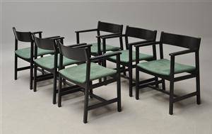 Børge Mogensen, spisestole, model 3248 6
