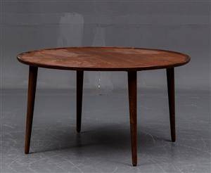 Slutpris för dansk møbelproducent. teak sofabord og Teak sofabord rundt