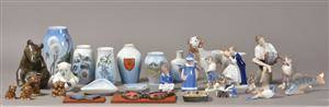 Royal Copenhagen Kgl. P. Bing og Grøndahl m.m. Samling vaser og figurer m.m. 28