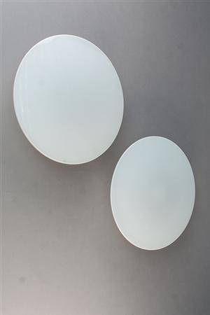 Arne Jacobsen. To Eclipta væglamper 2