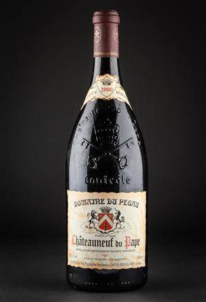 1 flaske MG 1,5 l., Chateauneuf du Pape, Domaine Du Pegau 2000.