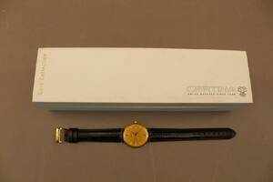Armbandsur herr Certina i guld 18 k