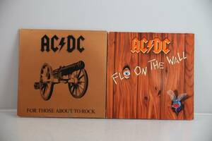 ACDC, vinylskivor, 2 st, LP