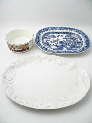 Kräftfat , uppläggningsfat form