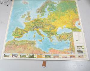 Gammal skolkarta, Europa