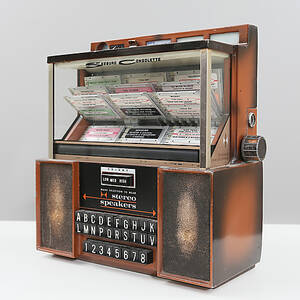 JUKEBOX 60-tals, Seeburg Consolette Wallbox.