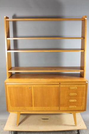 Bokhylla i teak 1960-tal