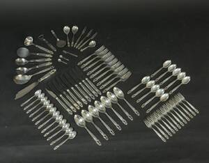 Georg Jensen. Johan Rohde, designet i 1915. Konge Acorn. Bestik 76