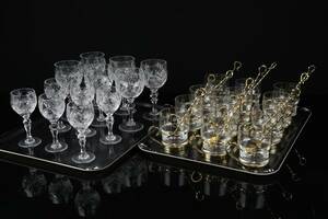 DEL av glasservis, 12 delar, samt Irish Coffee-glas, 12 st