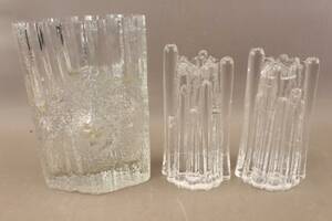 Vas Iittala Alpina Tapio Wirkkala sign TW och ljusstakar 1 par