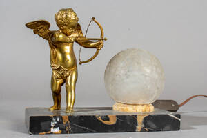 Tischlampe im Stil des Art Deco