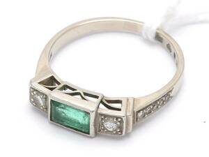 Ring 18K vitguld