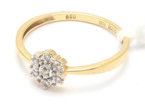Ring 18K tvåfärgad