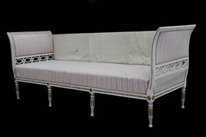 Soffa, sengustaviansk, omkring år 1800