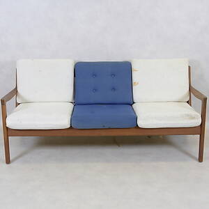 SOFFA, Senator, teak, Ole Wanscher, France og Daaverkosen.