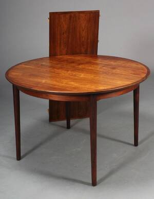 Arne Vodder. Spisebord, palisander, 1960erne