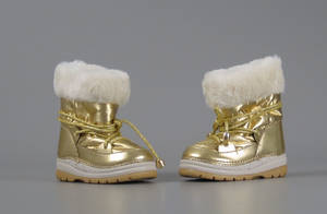 Mepres sko - Model Candy Satin Gold 15