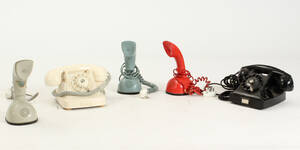 Ericsson, Ericofon. m.fl.Tre Cobra telefoner m.m 5
