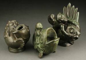 Just Andersen mf. Samling figurer. 3