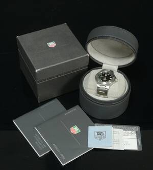 Tag Heuer, herrearmbåndsur, model Automatic Chronometer, rustfrit stål, i Tag Heuer æsker