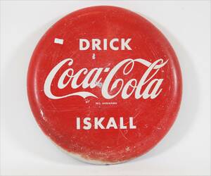 Reklamskylt, Coca Cola, 195060-tal
