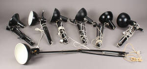 Louis Poulsen. Arkitektlamper, model IT samt en luxo arkitektlampe 7