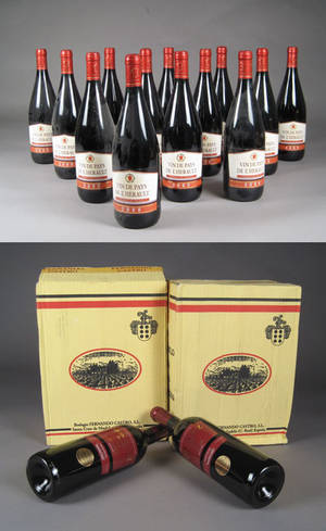 Vin de Pays L´Herault samt Bodegas Fernando Castro rødvin 25