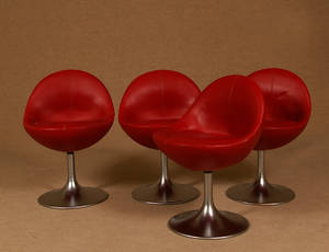 Börje Johanson, Johanson Design, Venus, stolar, 4 st
