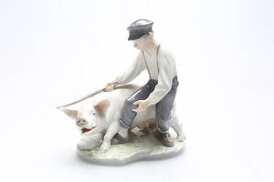 FIGURIN, porslin, Kunglig Dansk, 1900-tal.