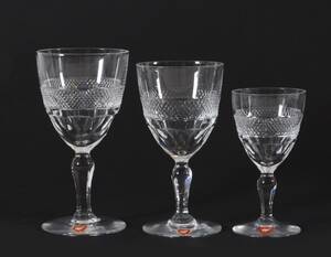 Glasservisdelar, Rio, Edward Hald för Orrefors