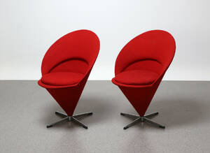 VERNER PANTON, STOLAR, ETT PAR