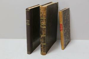 BÖCKER, 3 st, 1800-tal