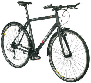 Carrara Vanquish Mens aluminium sports gadecykel, kokssort, str. 58 cm.