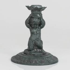LJUSSTAKE, zink, 18001900-tal