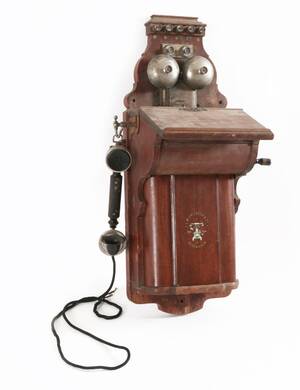 Väggtelefon, LM Ericsson, Stockholm, 1900-talets början