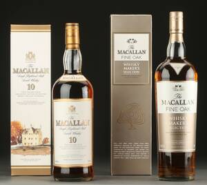 To flasker The Macallan skotsk whisky 2