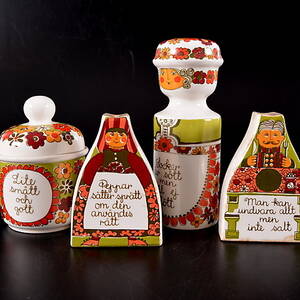 PARTI PORSLIN, 4-delar, Turi Design, Norway.