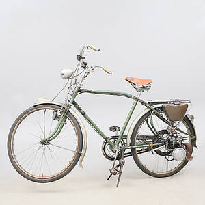 CYKEL med påhängsmotor, Hermes, 1940-tal.