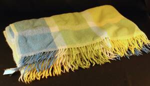 TIDSTRAND PLÄD I ULL, DESIGN CHRISTINA WESTMAN, LÄ 150, BR 130 CM
