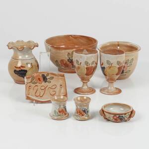 KERAMIK, 9 delar, La Poterie, Preovence, France